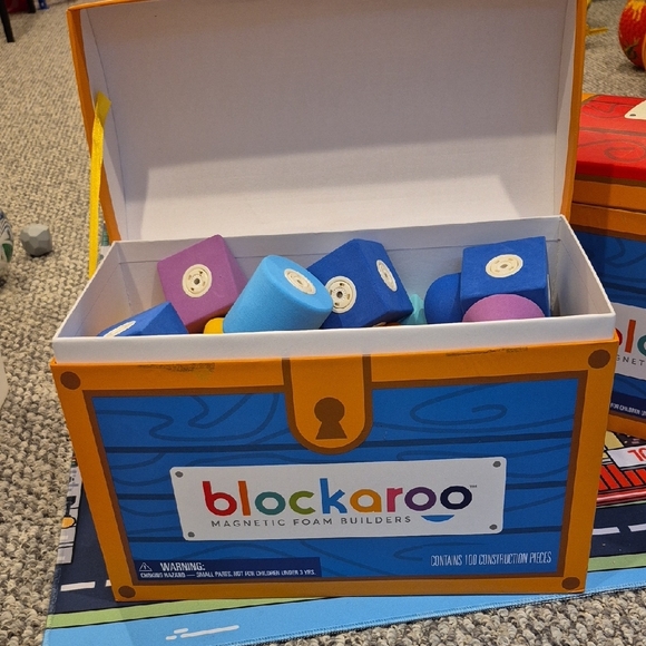 Blockaroo Magnet Toy Set -- 100 Pieces -- - Picture 2 of 11